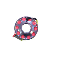 Load image into Gallery viewer, Cressi Aluminium Spool 30m ss clip lila