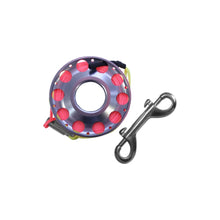 Load image into Gallery viewer, Cressi Aluminium Spool 30m ss clip lila