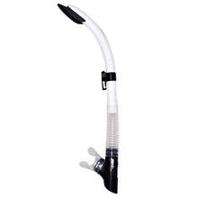 Load image into Gallery viewer, Apollo Dry Flex Snorkel Clear White