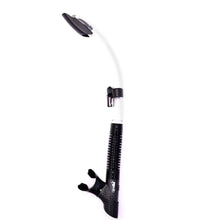 Load image into Gallery viewer, Apollo Dry Flex Snorkel Black White