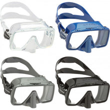 Load image into Gallery viewer, Cressi SF1 Mask Clear Blue Silver Black