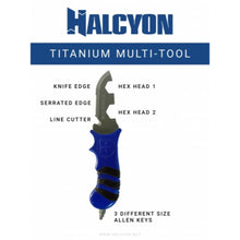 Load image into Gallery viewer, halcyon titanium multi tool specifications