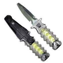 Load image into Gallery viewer, Ocean Design Predator Knife Chisel Tip Fluro Stainless Steel