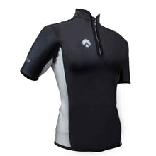 Load image into Gallery viewer, Sharkskin Chillproof Short Sleeve Chest Zip male men