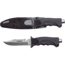 Load image into Gallery viewer, Cressi Skorpion Tempered Steel Knife
