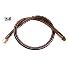 Load image into Gallery viewer, DiveFlex Low Pressure Regulator Hose braided carbon
