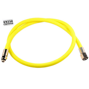 DiveFlex Low Pressure Regulator Hose braided yellow