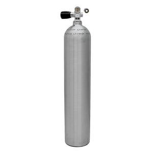 Luxfer aluminium 40cf tank with din/k valve
