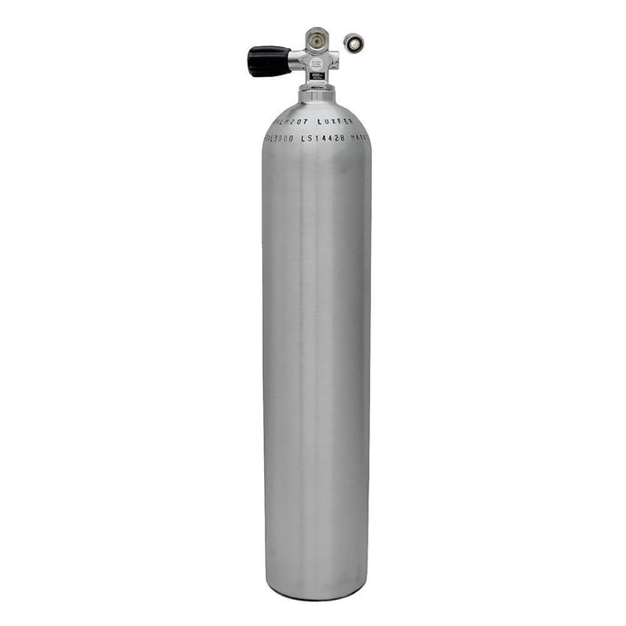 Luxfer aluminium 40cf tank with din/k valve