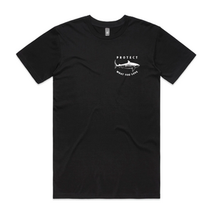 Protect What You Love Black Tiger Shark T-Shirt