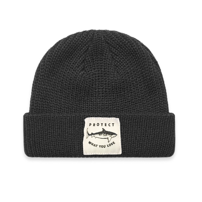 Protect What You Love Black Beanie