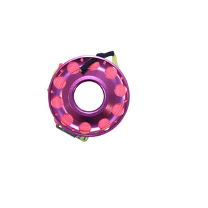 Cressi Aluminium Spool 30m ss clip pink