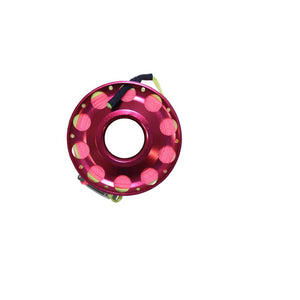 Cressi Aluminium Spool 30m ss clip red