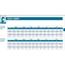 Load image into Gallery viewer, Cressi Drysuit Size chart
