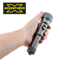 Load image into Gallery viewer, X-Adventurer M1800 Hand held torch silver
