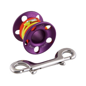 apeks lifeline spool 15m purple
