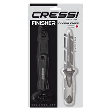 Load image into Gallery viewer, Cressi Finisher Knife with packaging
