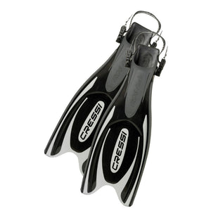 Cressi Frog Plus Fin Silver open heel