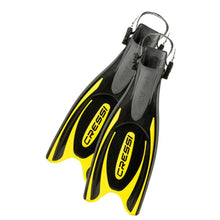 Load image into Gallery viewer, Cressi Frog Plus Fin yellow open heel

