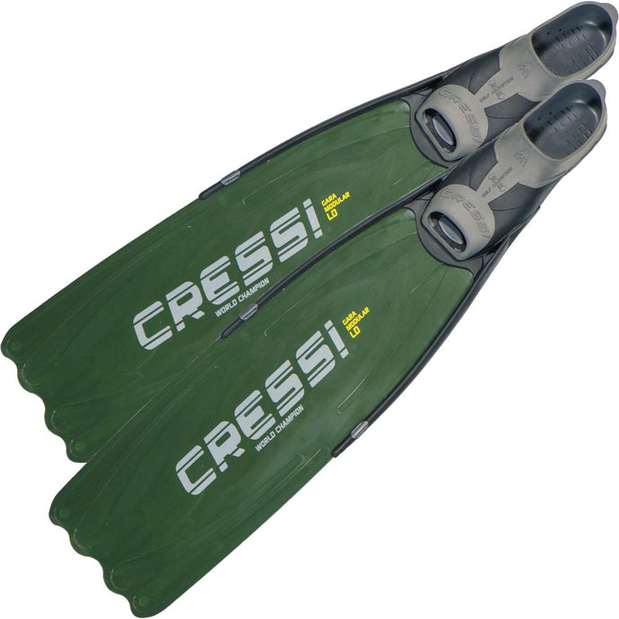 Cressi Gara Modular Fin freediving closed foot heel
