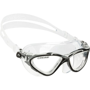 Cressi Planet Swimming Goggle Black Clear