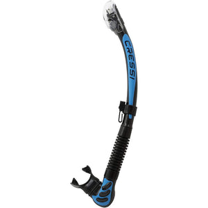 Cressi Alpha Ultra Dry Snorkel Black Blue