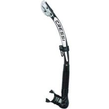 Load image into Gallery viewer, Cressi Alpha Ultra Dry Snorkel White Black
