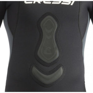 Cressi Apnea Wetsuit with hood 5mm 2 pieces open-cell loading pad feature