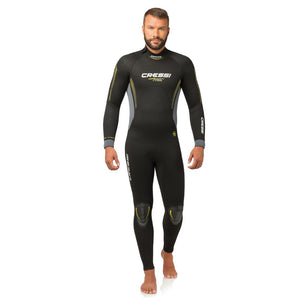 Cressi Fast Wetsuit 5mm one piece neoprene suit fastman men