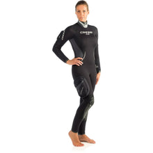 Load image into Gallery viewer, Cressi Ice Lady Wetsuit 7mm semidry suit with hood and pocket icelady women
