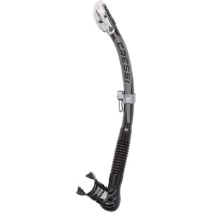 Cressi Alpha Ultradry Snorkel Black Black