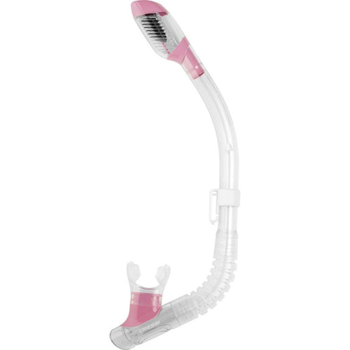 Cressi Mini Dry Snorkel Pink