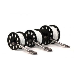 halcyon defender spool with stainless steel double end clip