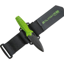 Load image into Gallery viewer, salvimar coltello predathor knife green with arm band
