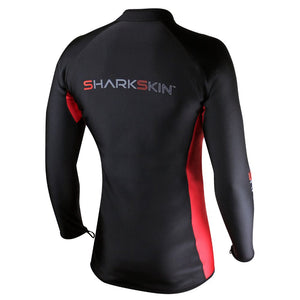 Sharkskin Chillproof Long Sleeve Front Zip back view