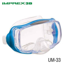 Load image into Gallery viewer, tusa sport imprex mask clear fishtail blue
