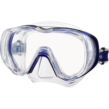 Load image into Gallery viewer, tusa freedom triquest mask clear cobalt blue
